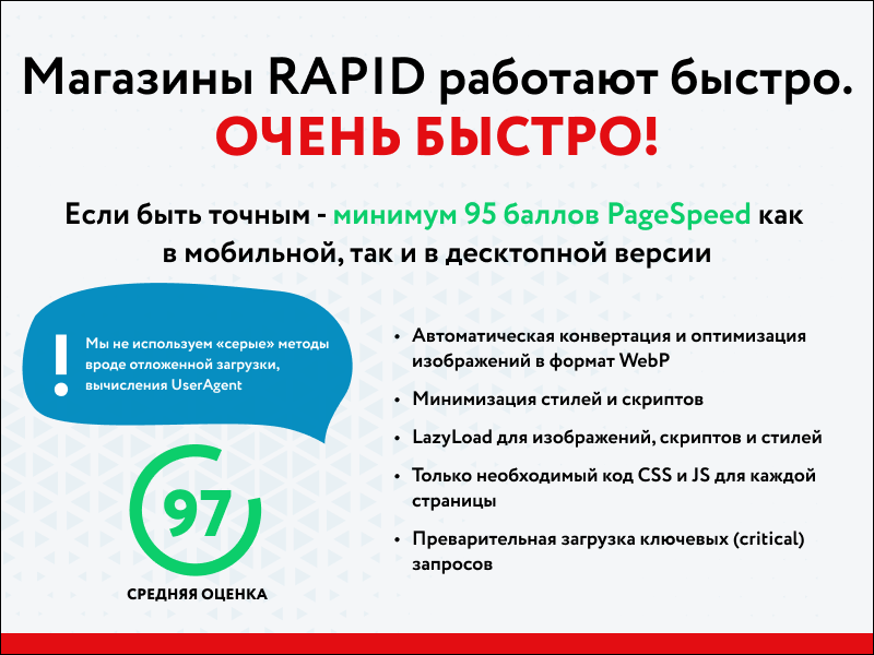 RAPID: очень быстрый магазин 5