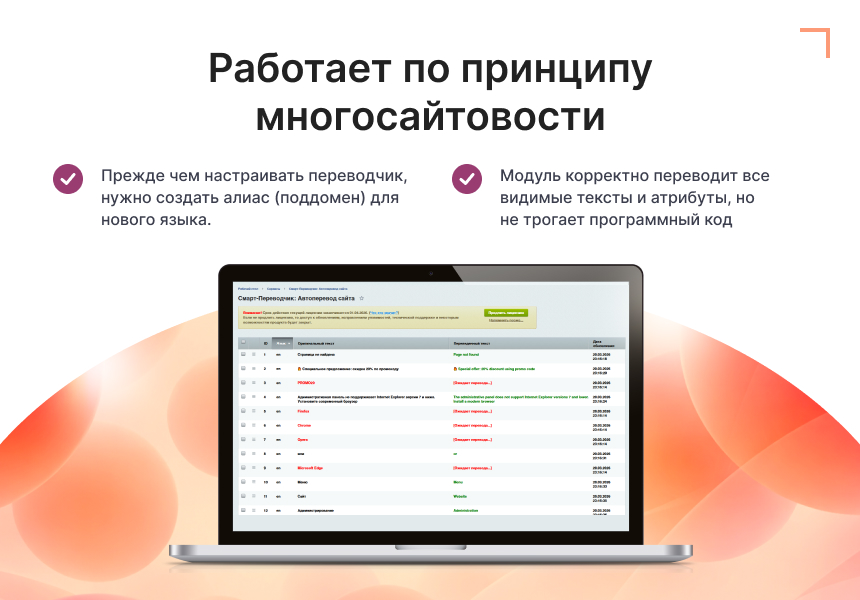 Смарт-Переводчик: Автоперевод сайта 6