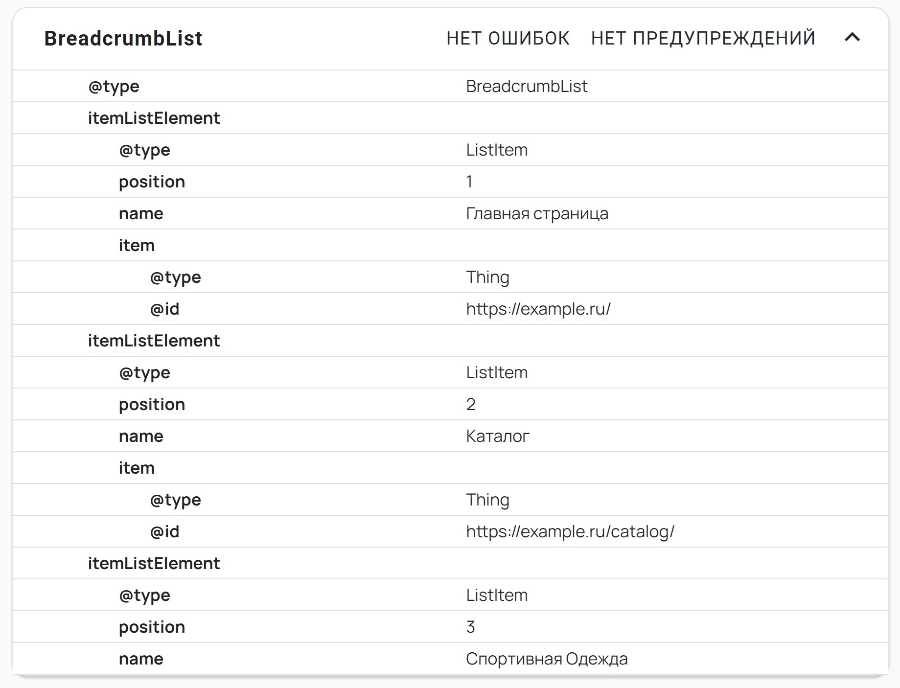 Модуль для создания микроразметки Schema.org/BreadcrumbList на сайте на CMS 1С-Битрикс 9