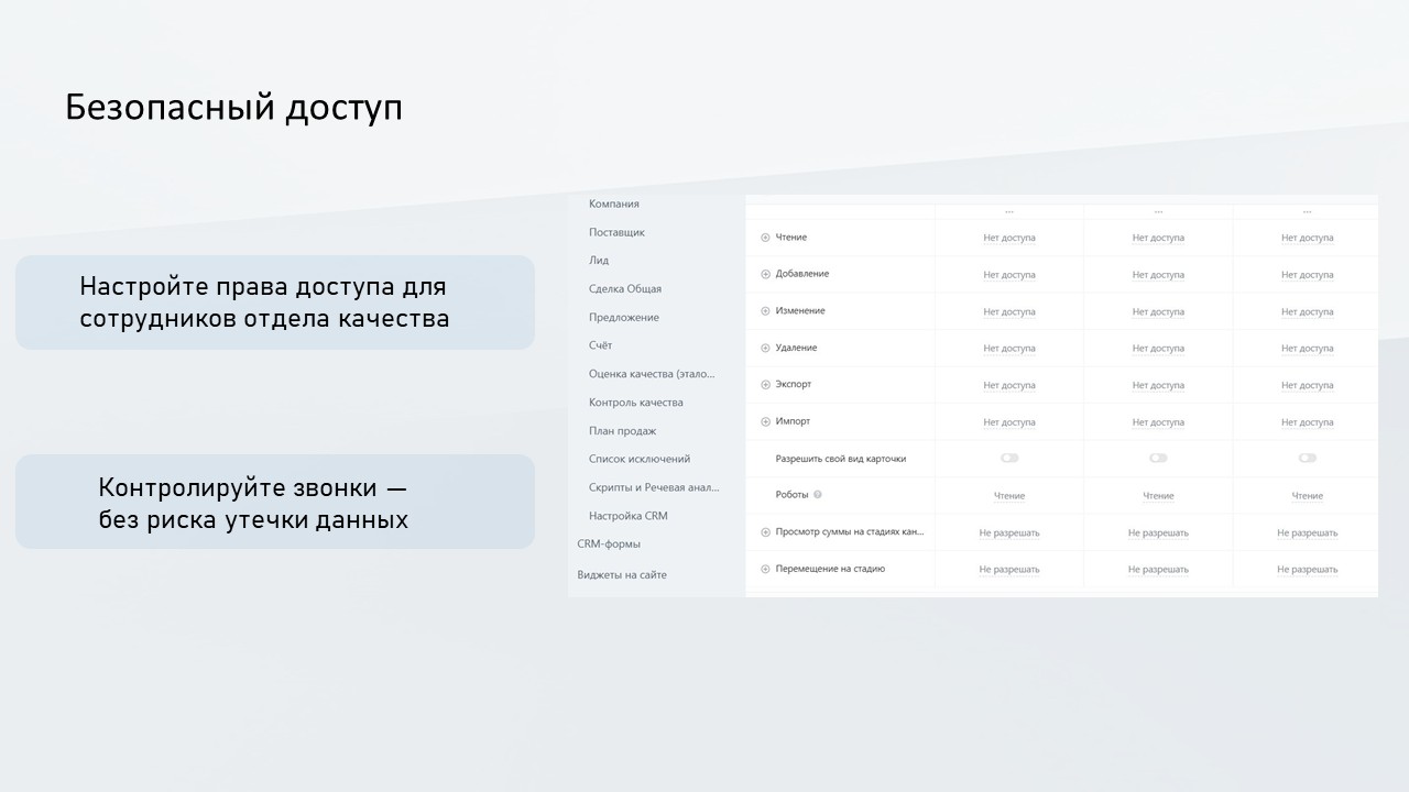 ProfiCRM: Контроль качества звонков 13