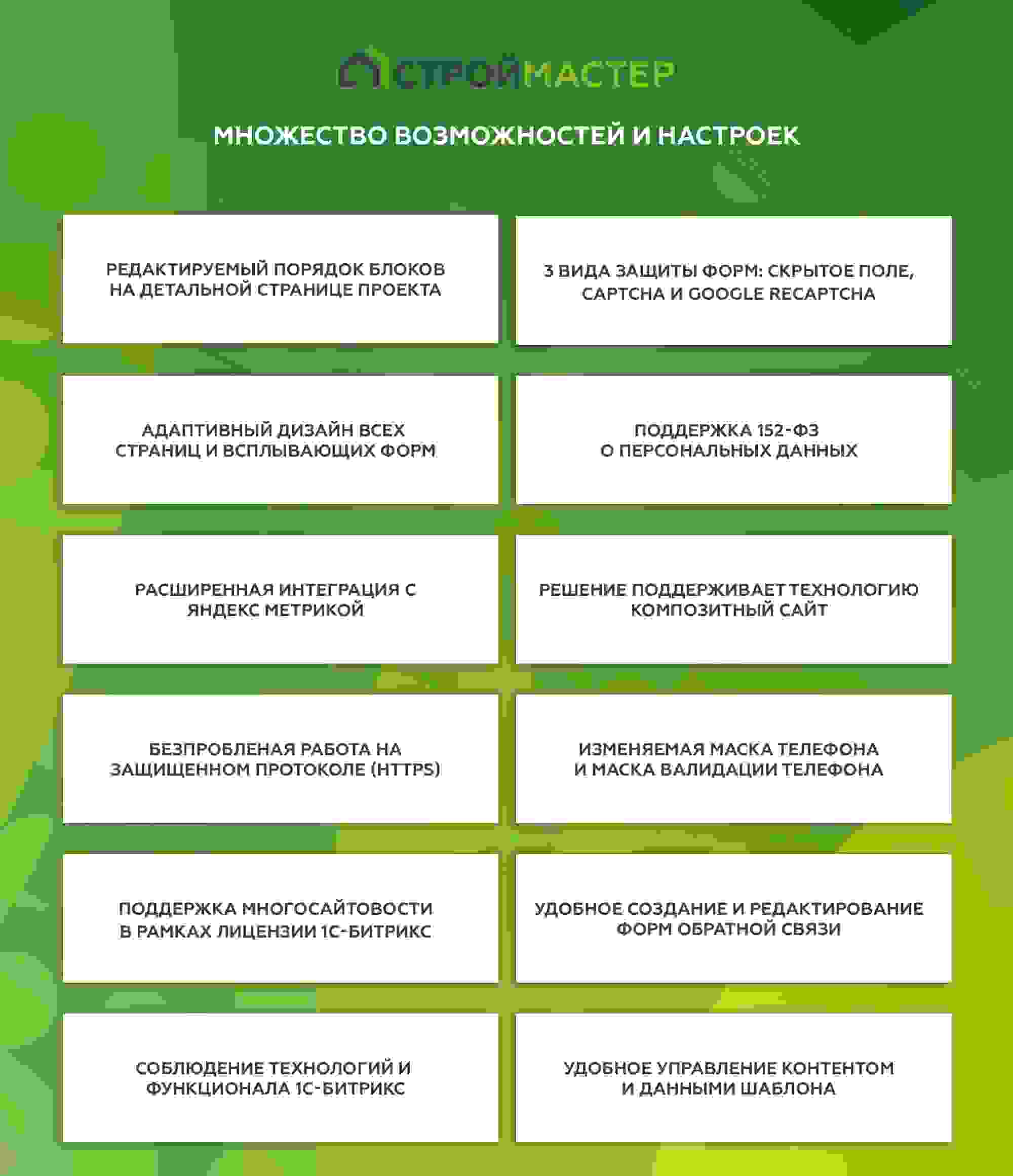 Строймастер: Сайт строительной компании 4