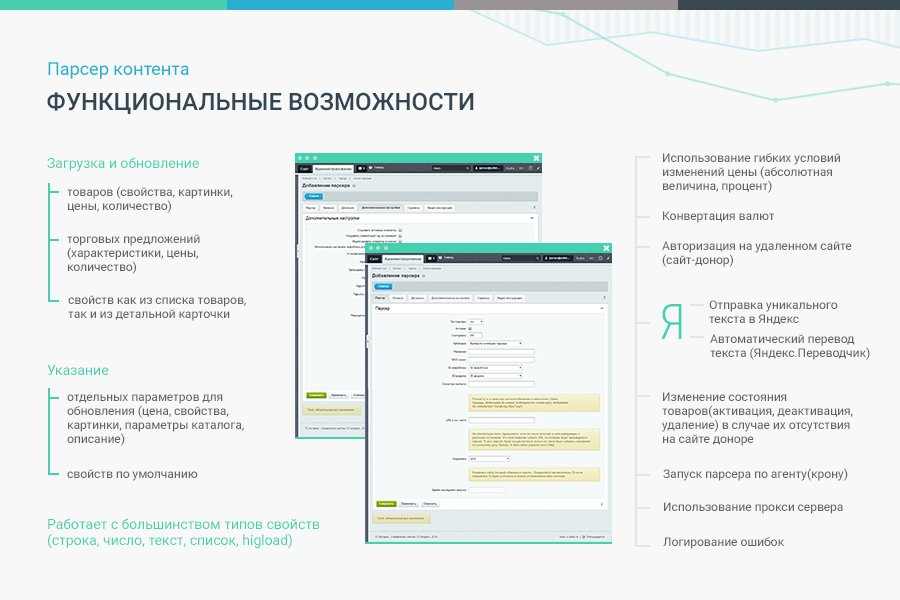 Сотбит: Парсер контента – сайты, excel, xml, yml, csv, rss 5