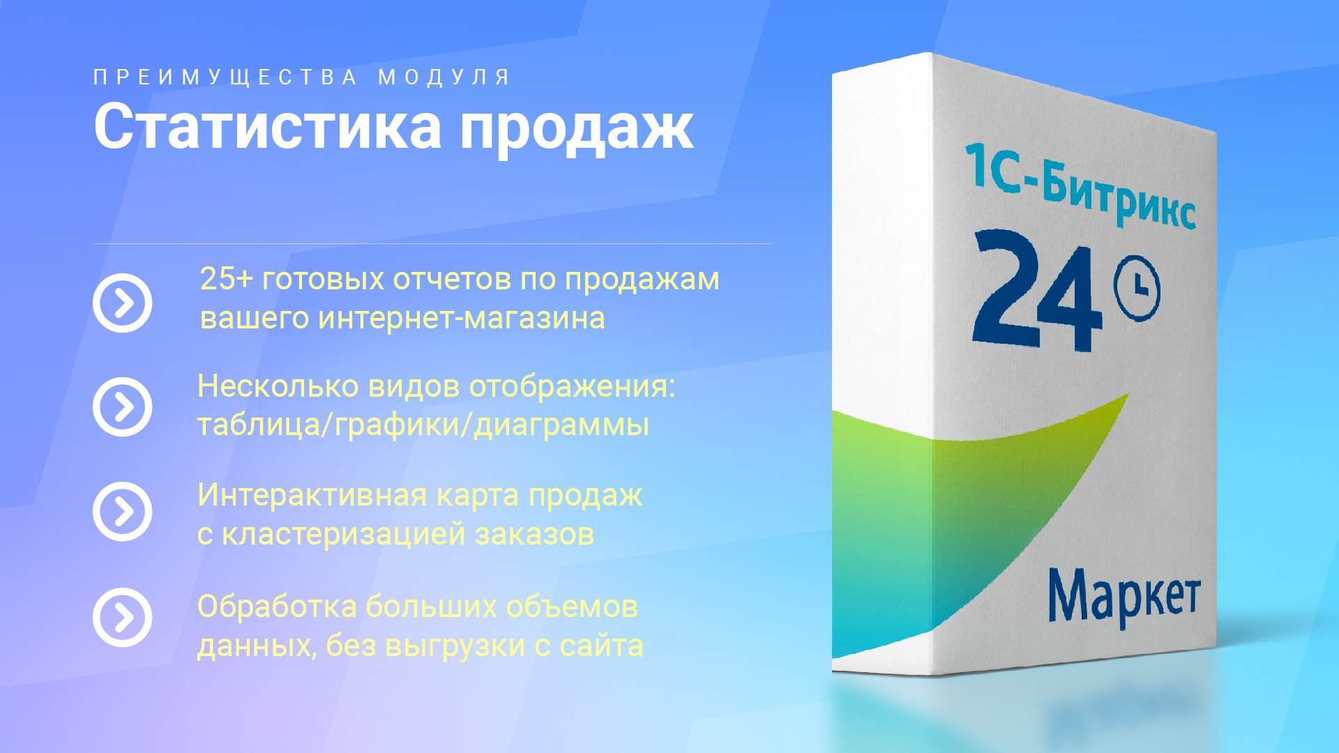 Статистика продаж - аналитика интернет-магазина 8