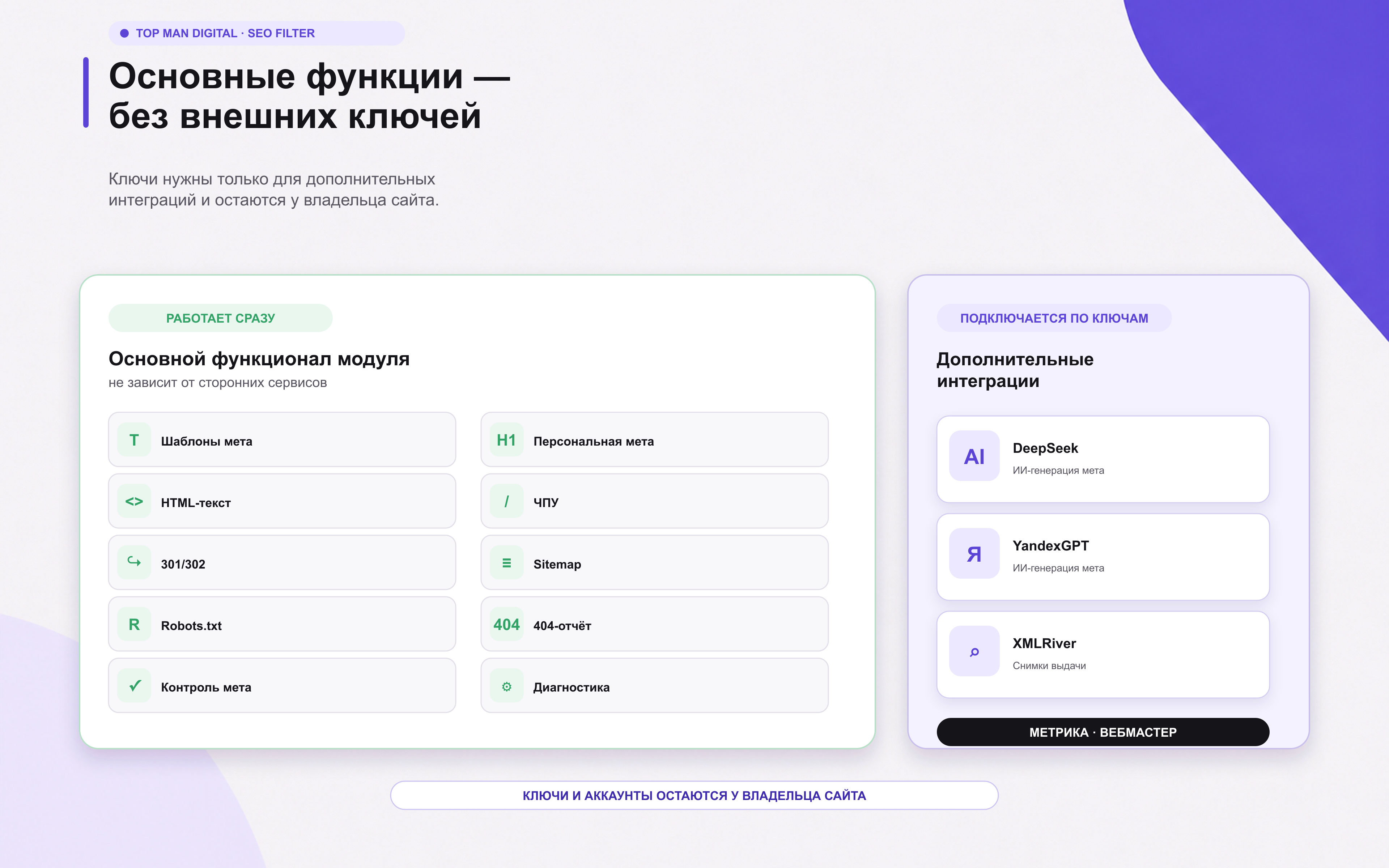 Top Man Digital: SEO помощник 8