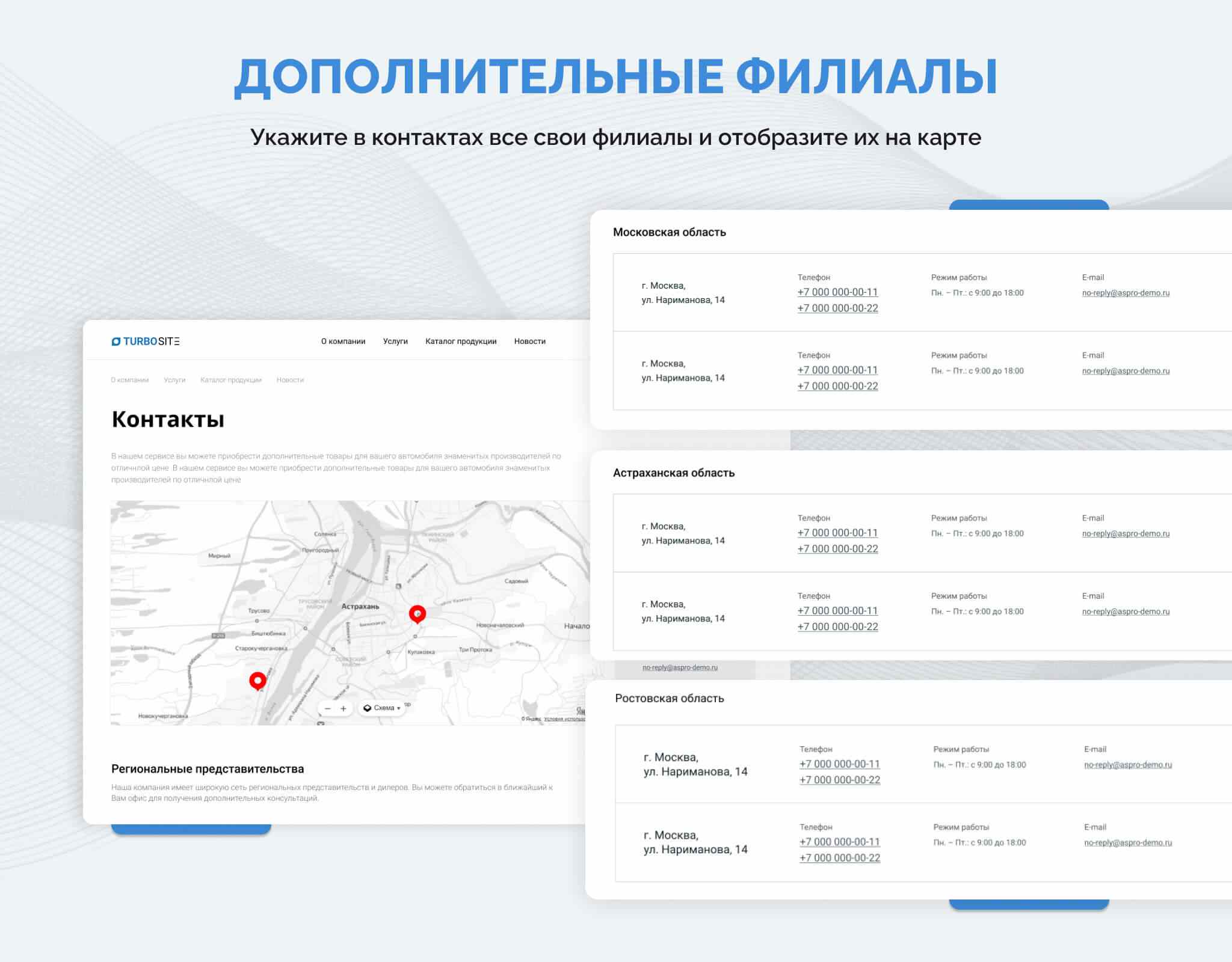 "Турбосайт - Универсальный сайт - визитка" 9