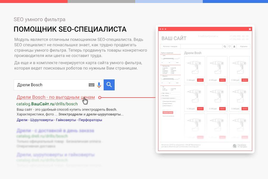 Сотбит: SEO умного фильтра – мета-теги, заголовки, карта сайта 