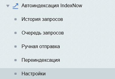 Автоиндексация IndexNow 7