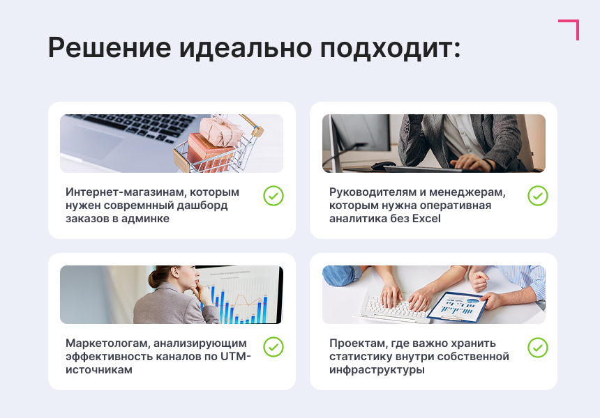 Goodsol: Сквозная аналитика заказов 7