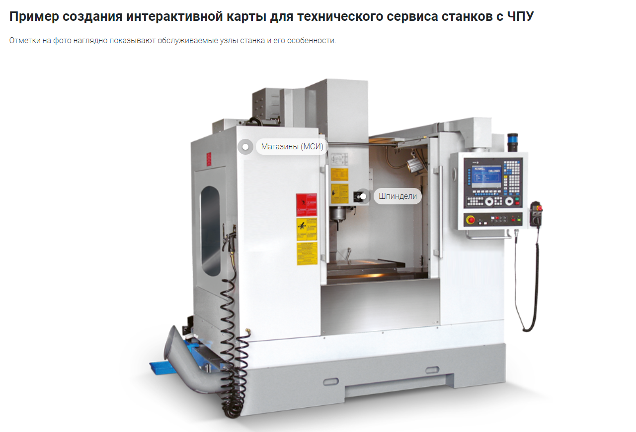 Интерактивные метки на фото + взрыв-схемы 8