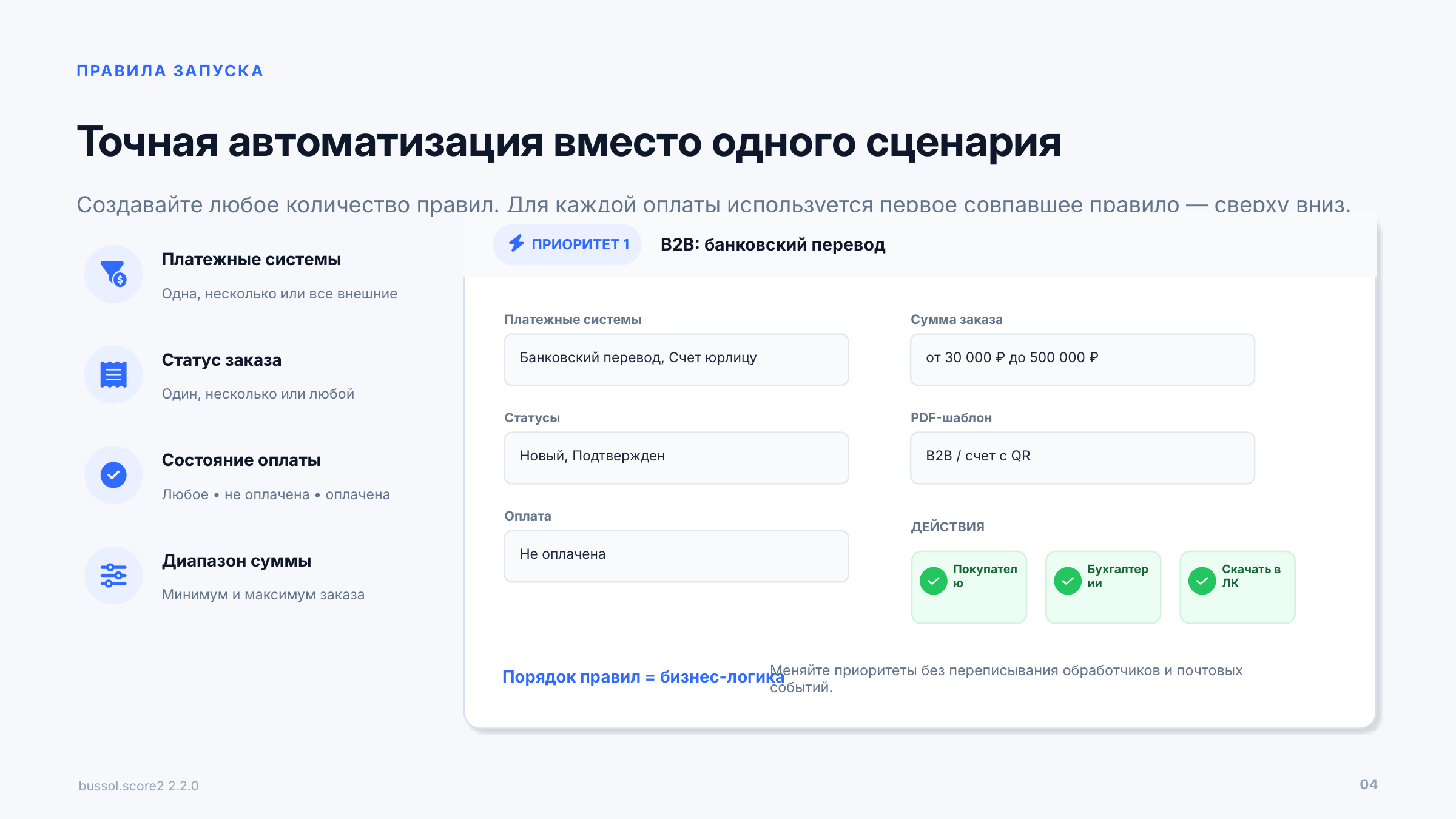 Bussol: Счет заказа в PDF и отправка на почту 5