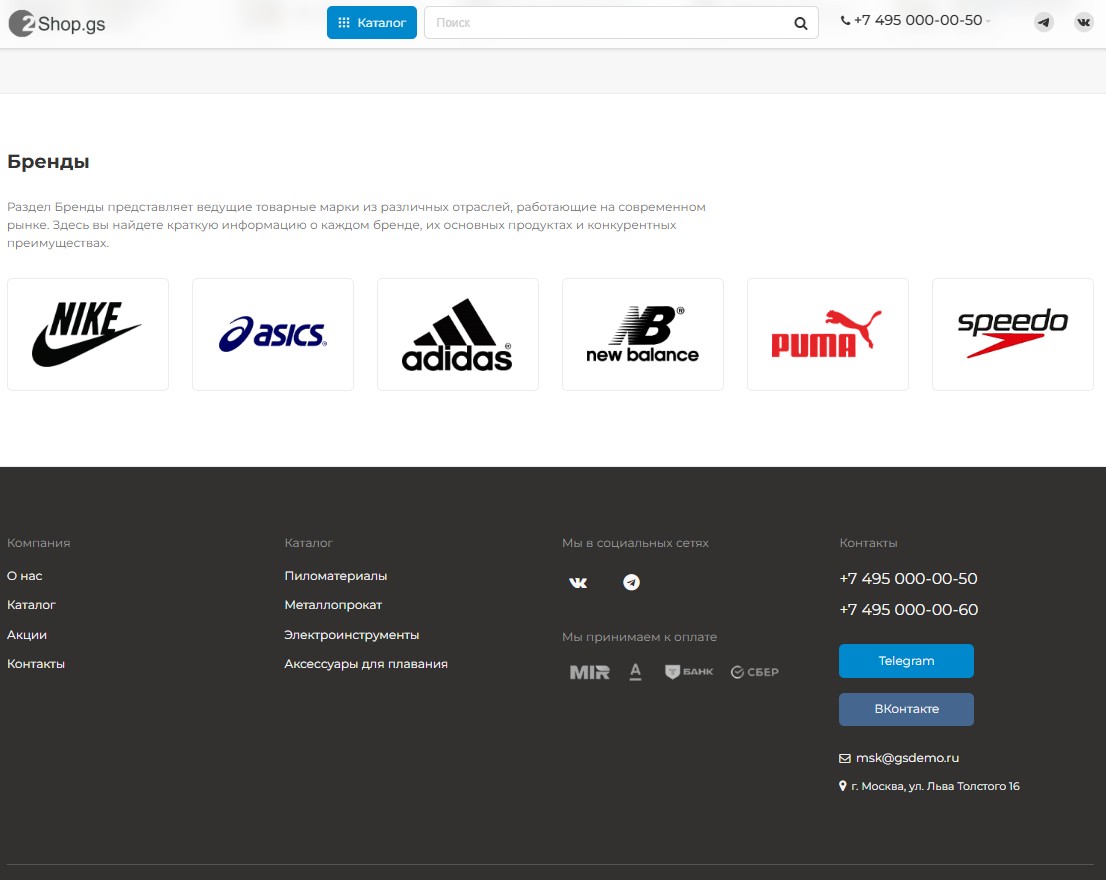 Shop.GS - 2.0 универсальный магазин 4