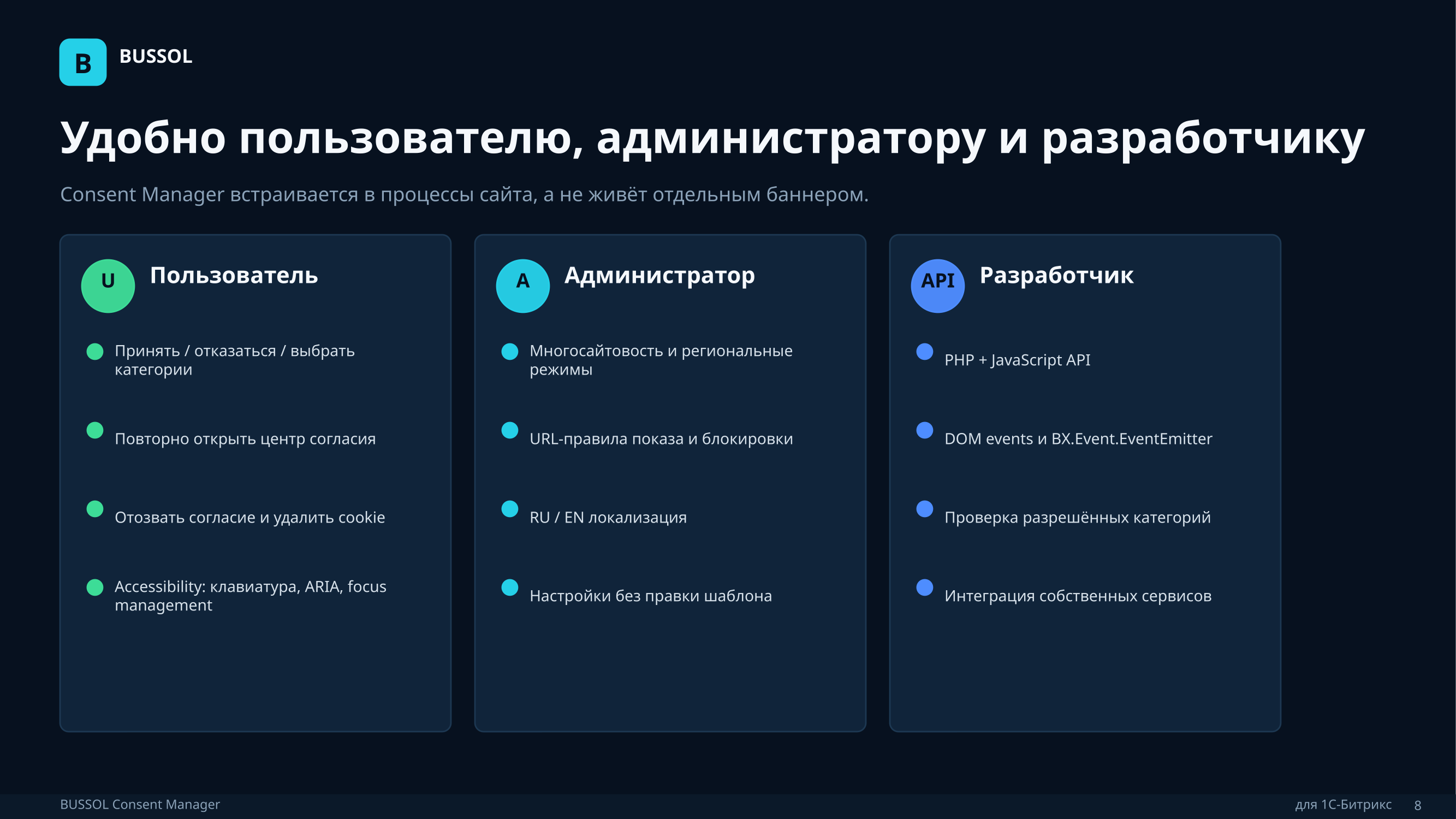 BUSSOL Consent Manager 9