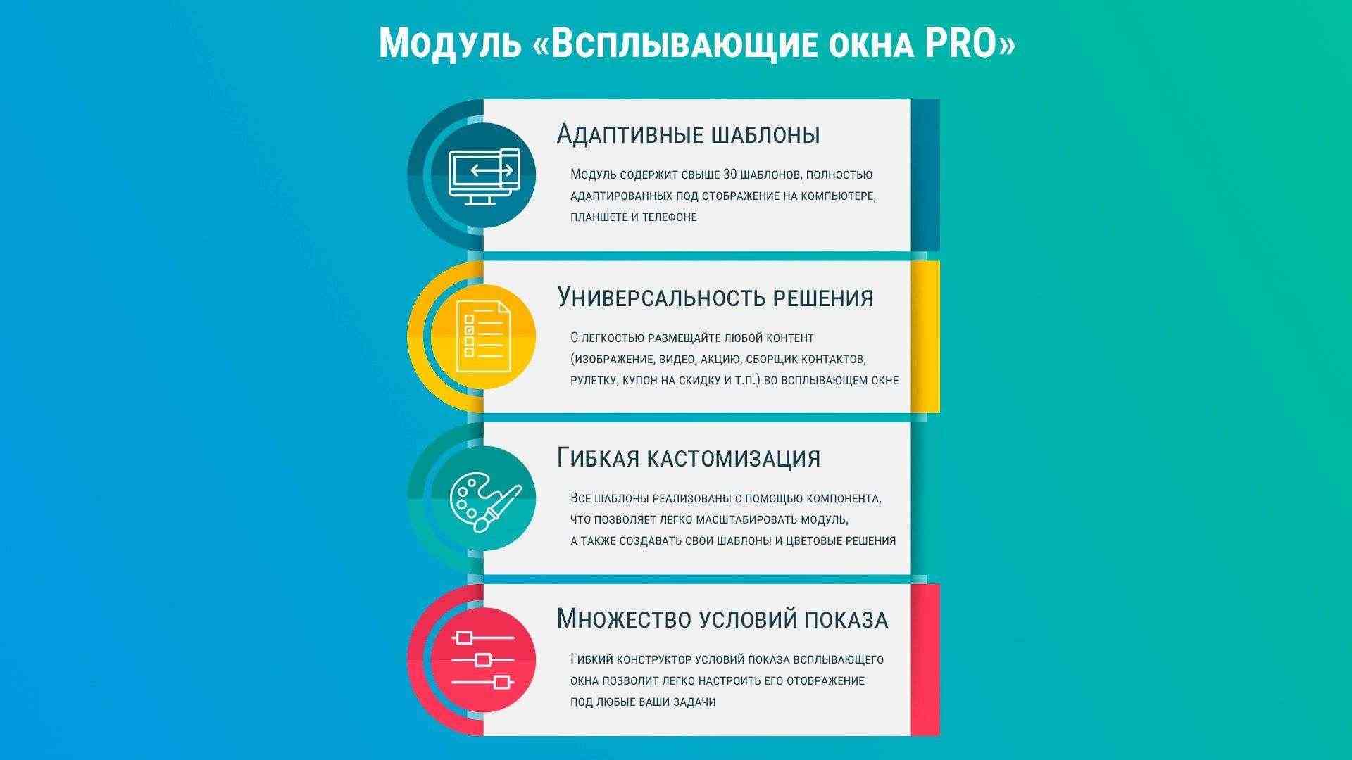 Всплывающие окна PRO 