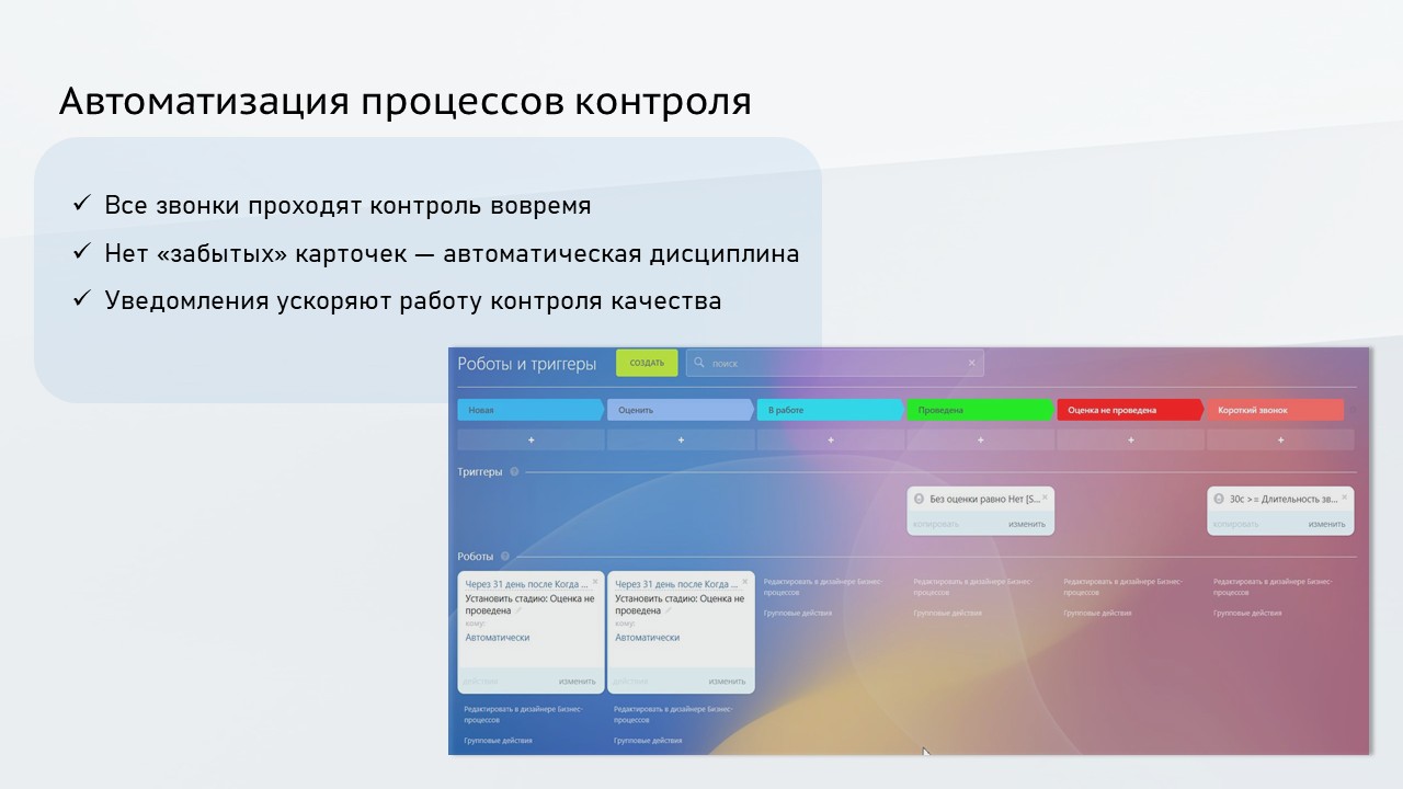 ProfiCRM: Контроль качества звонков 8