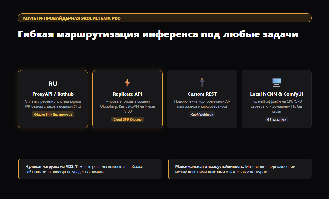 Модуль «AI Апскейлер и Улучшение фото каталога PRO» для 1С-Битрикс 3