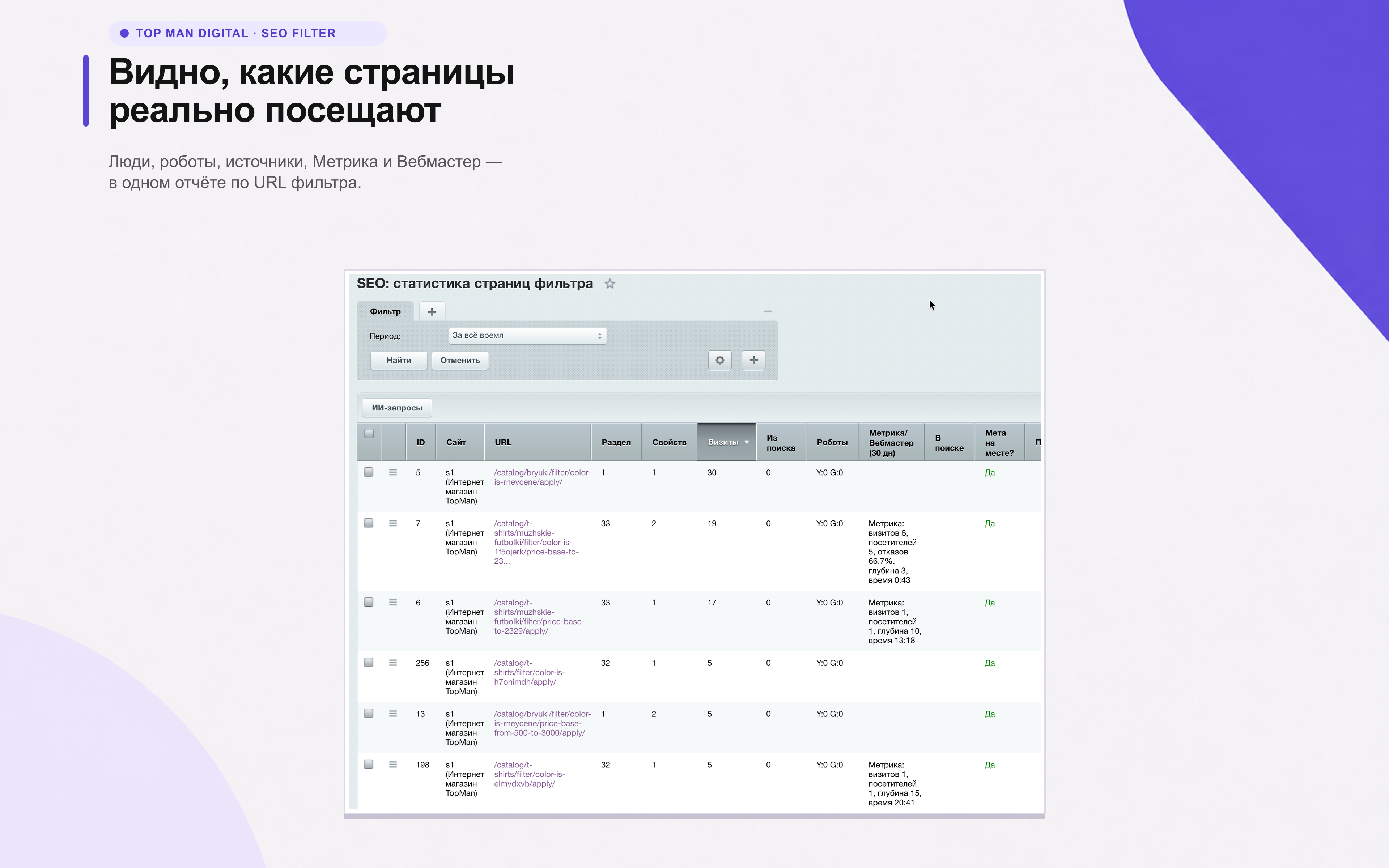 Top Man Digital: SEO помощник 10