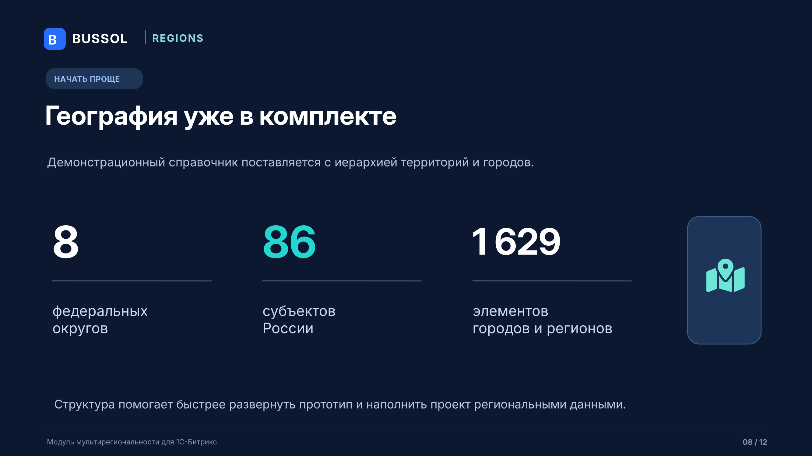 Bussol: Мультирегиональность 9