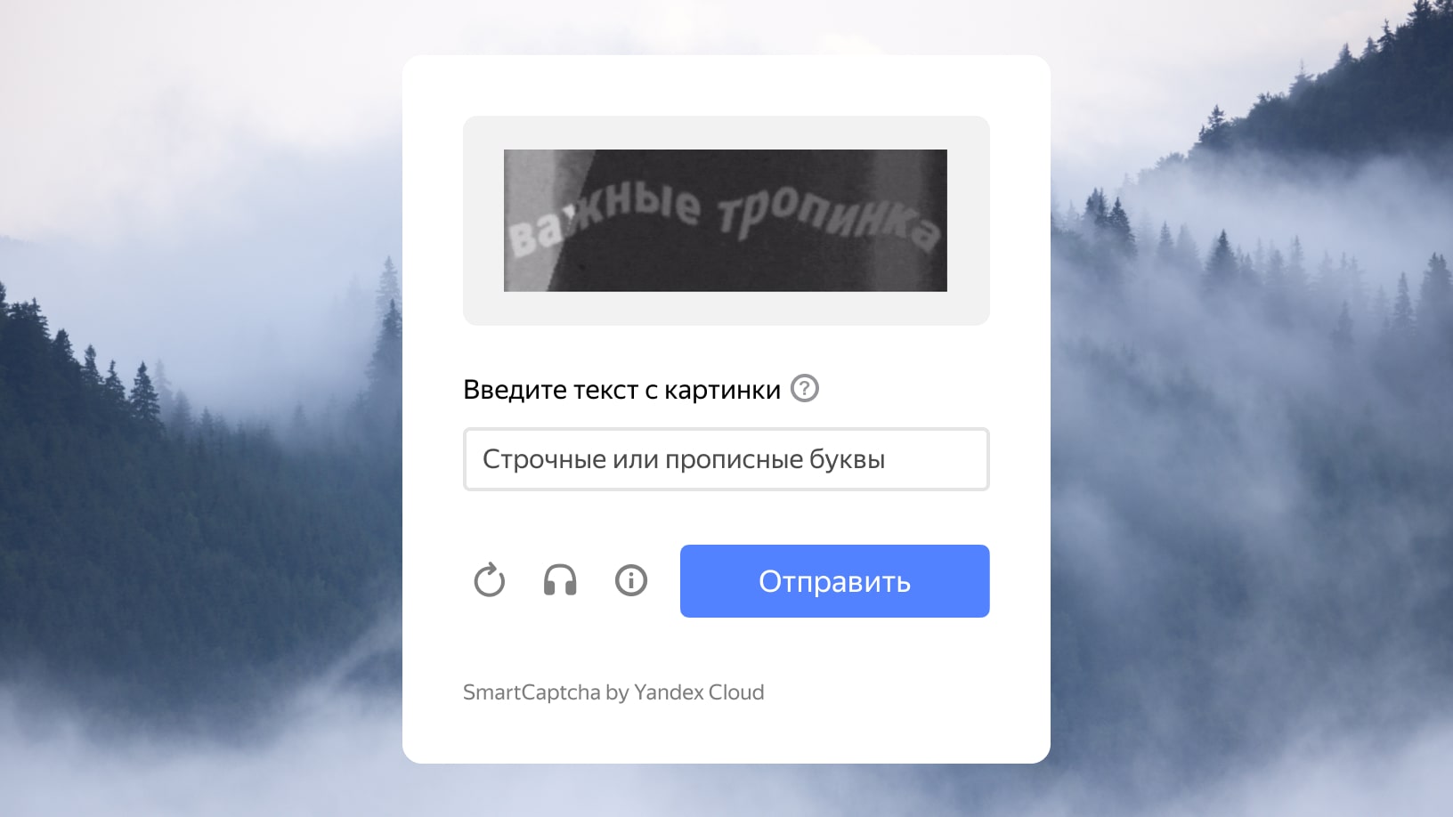 TANAiS.WEB: Yandex SmartCaptcha — замена стандартной капчи 4