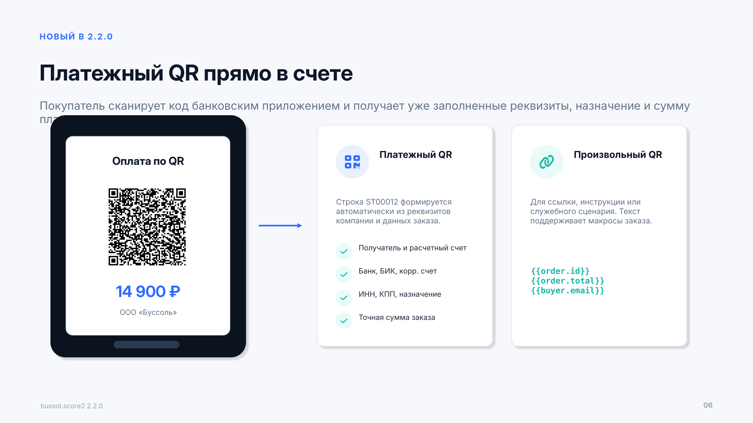 Bussol: Счет заказа в PDF и отправка на почту 7