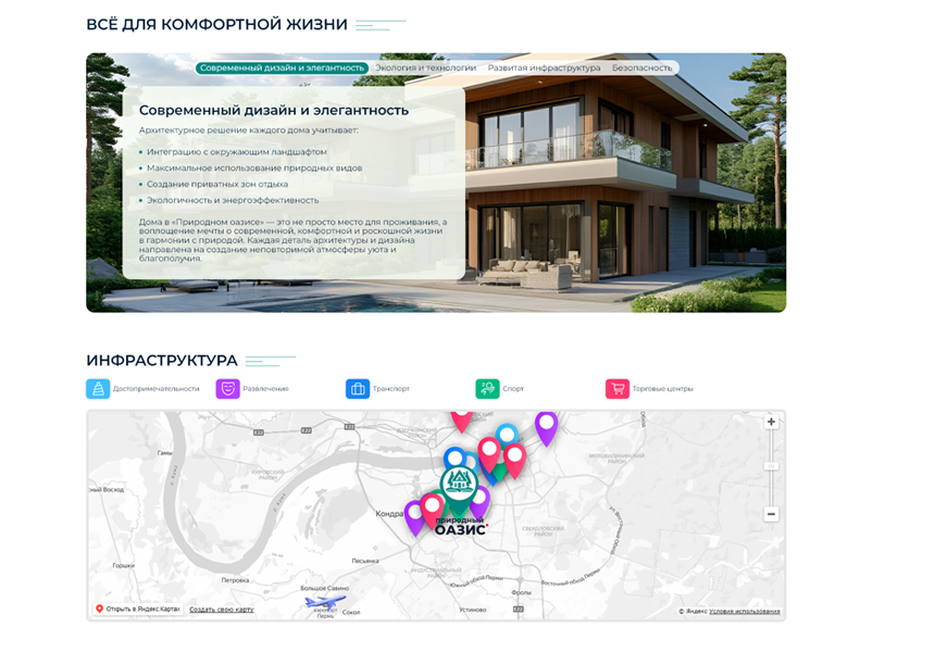 BS: Коттеджи - сайт для коттеджного поселка, загородного дачного поселка, земельных участков 7
