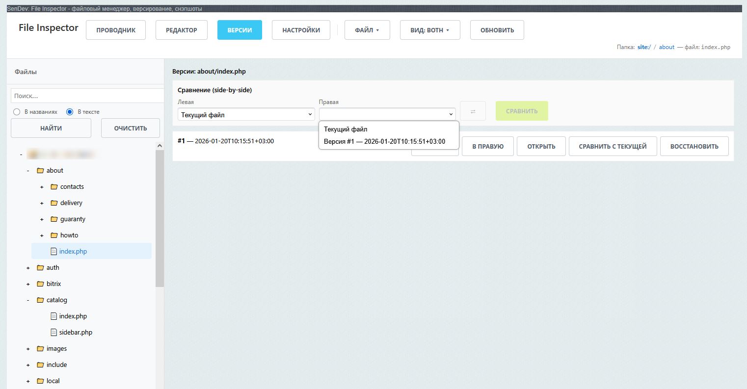 SenDev: File Inspector 5